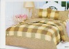 The brushed polyester bedding set with active printing