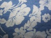 The new element Linen cotton flower print fabric