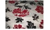 Thick Fanshion Blackout Linenlike Flocking Fabric For Sofa Cover