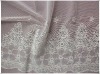 Thread Embroidery Mesh Fabric