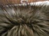 Three-tone  fake fur