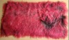 Tibetan lambskin fur plate