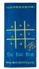 Tic-Tac-Toe beach towel