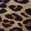 Tiger Stripe Print Coral Fleece Blanket Fabric