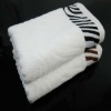 Tiger skin 100% cotton towels