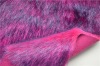 Tip-Dyed faux fur plush