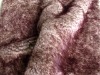 Tip-dyed imitation rabbit skin fake fur