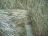 Tip-dyeing artificial fur