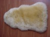 Top Grade New zealand Sheepskin Rugs with beige color
