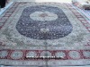 Top Quality Hand Knotted Silk Carpet (A009-12x18)