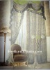 Top grade embroidered European style modern classic curtain