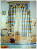 Top grade shade Jacquard window curtain,2012 hot sell curtain design&abstract art curtain