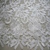 Top quality allover 100% cotton water soluble lace embroidered fabric