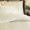 Top-rated Ivory Queen Size Bamboo Bedding Set-6pcs