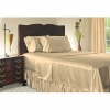 Top-rated Luxury  Beige Satain 4pcs Sheet Set