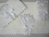 Towel sets with Unique Lace style (three towels)