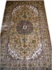 Traditional Area Rugs/Silk Rugs/Persian Rugs/Light Brown Rugs