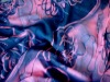 Transfer printed composited chiffon fabric