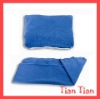 Travel fleece pillow and blanket set