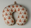 Travel microbead pillow / Transfer printing pillow / polystyrene bead pillow / U neck pillow / lycra bead pillow