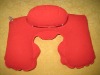 Travel pillow with pouch