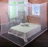 Treated rectangular mosquito net