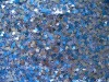 Triangle two tone Sequins Embroidered fabric