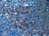 Triangle two tone Sequins Embroidered fabric