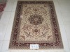 Turkish knots carpet 4X6foot high quality low price handknotted persian silk rug