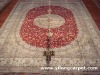 Turkish silk rug