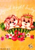 Two Little Funny Dogs polyester blanket
