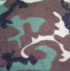 Two side two brushed anti-pilling printed polar fleece fabric