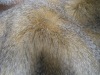 Two-tone fake fur