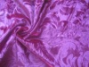 Two way stretch velvet embossed