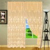 Txcl-059 100%polyester warp knitting window curtain