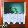 Txkl-012 polyester lace warp knitting coffee curtain