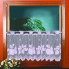Txkl013 100%polyester warp knitting kitchen curtain