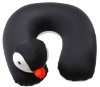 U neck penguin pillow, U neck microbead pillow , spandex pillow