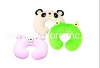 U neck printed microbead pillow / promotoin pillow / travel pillow