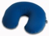 U shape Blue Neck support pillow Rest