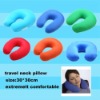 U shaped 100% polystyrene microbeads travel pillow