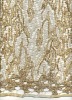 Unground water-soluble bead embroidery for dress