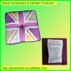 Union jack square outdoor cushion