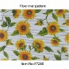 V7208 Printed Floor decorating carpet,Floor carpet