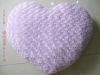 Valentine's day gift Heart shaped rose PV fleece body pillow