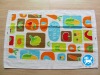 Velour Magnetic printed sewed kitchen towel