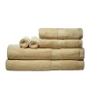 Velour bamboo fiber towel