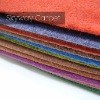 Velour non woven carpet