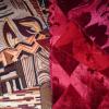 Velvet Print, Embossing Fabric