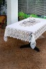 Vinyl Crochet Table Cloth